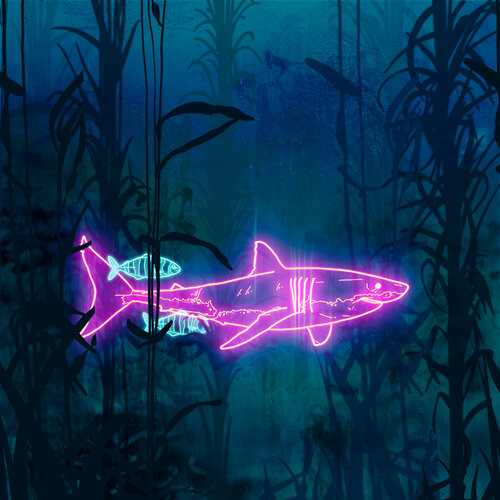 Neon Beast - Great White Shark