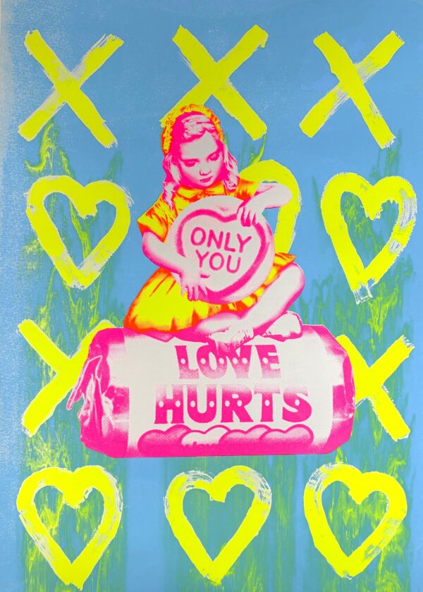 'Only You Monoprint Nine'
